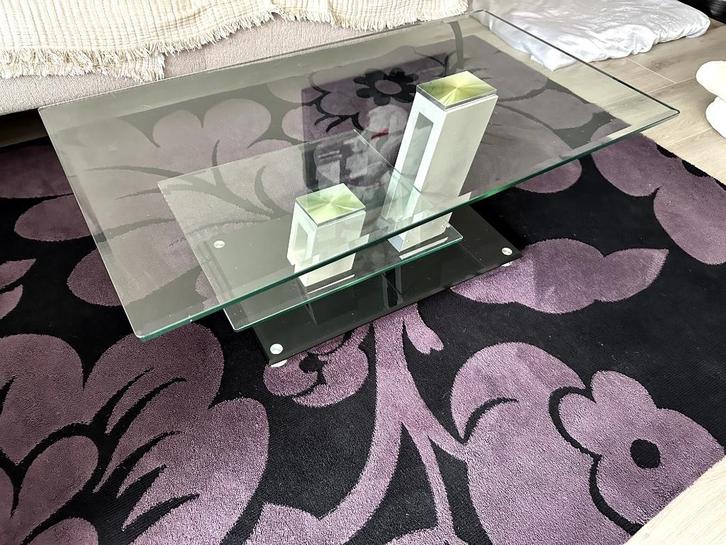 Moderne salontafel te koop – 110x60x42 cm (LxBxH), Huis en Inrichting, Tafels | Salontafels, Zo goed als nieuw, Minder dan 50 cm