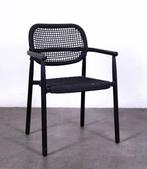 Terrasstoel Levi AC zwart Satelliet (41 stuks), Ophalen of Verzenden, Zo goed als nieuw, Aluminium, Stapelbaar