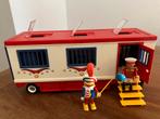 Playmobil circus piste en circuswagen, Ophalen of Verzenden, Zo goed als nieuw, Complete set