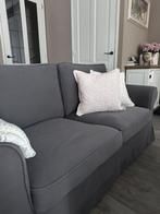 2x Bank 2 zits Ektorp Grijs extra hoes Beige, Ophalen, Grijs Antraciet Beige, 150 tot 200 cm, Tweepersoons