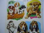 sticker oud POEZIE Album vel hond Made in England strip retr, Verzamelen, Verzenden, Zo goed als nieuw, Bedrijf of Vereniging