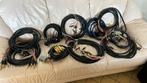 10 x Snake plus kist met kabels, speakon Jack Xlr, Muziek en Instrumenten, Kabels en Stekkers, Ophalen, Zo goed als nieuw, Speaker of Versterker