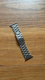 Apple watch bandje zilver, Sieraden, Tassen en Uiterlijk, Horloges | Dames, Staal, Gebruikt, Staal, Polshorloge