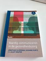 Vaardig communiceren in de gezondheidszorg, Ophalen of Verzenden, Zo goed als nieuw, Gezondheid en Conditie, Jonathan Silverman; Suzanne Kurtz; Juliet Draper