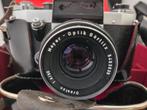Vintage camera met toebehoren 'Practica super TL', Audio, Tv en Foto, Fotocamera's Analoog, Ophalen of Verzenden, Gebruikt, Spiegelreflex
