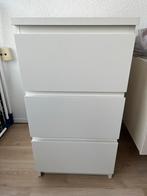 Witte Ladekast - 40x48x78 cm, Huis en Inrichting, Kasten | Ladekasten, Ophalen of Verzenden, Zo goed als nieuw, 3 of 4 laden, Minder dan 100 cm