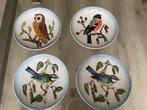 Wandbord vogels., Ophalen of Verzenden, Gebruikt