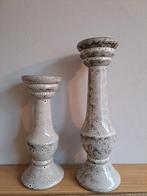 2 mooie kandelaren nieuw, Ophalen of Verzenden, Nieuw, Overige materialen, Minder dan 25 cm