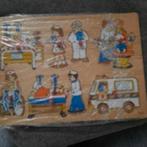 Houten puzzel, Kinderen en Baby's, Speelgoed | Kinderpuzzels, Ophalen of Verzenden, Gebruikt