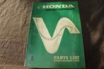 Honda CB750 K1 1971 motorcycle parts list CB 750 SOHC, Motoren, Ophalen of Verzenden, Honda