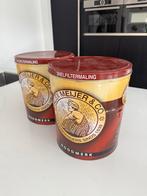 Douwe Egberts Koffiebussen - Vintage, Ophalen, Minder dan 50 cm, Gebruikt, Metaal