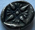 Ionia (Milete) zilveren obool 5e/4e eeuw voor Christus, Ophalen of Verzenden, Overige landen, Losse munt, Zilver