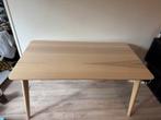 IKEA LISABO eettafel, essenfineer, 140x78 cm, Huis en Inrichting, Tafels | Eettafels, Ophalen, 100 tot 150 cm, 50 tot 100 cm, Zo goed als nieuw