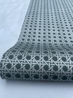 Vliesbehang print luxury webbing groen €5 per rol, Ophalen of Verzenden, 25 tot 50 m², Groen