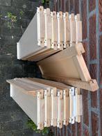 Wedeka, 14 gelakte legborden van 20 cm. diep, Ophalen, Gebruikt