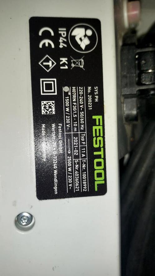 Festool OFK 500 Kantenfrees met Systainer, Doe-het-zelf en Verbouw, Gereedschap | Freesmachines, Gebruikt, Elektrisch, Kantenfrees