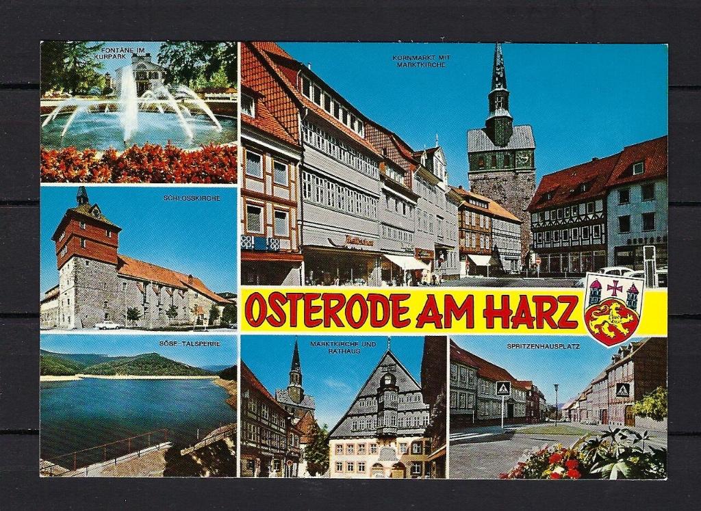 1 Duitsland, Osterode Am Harz, Ophalen of Verzenden, Ongelopen, Duitsland