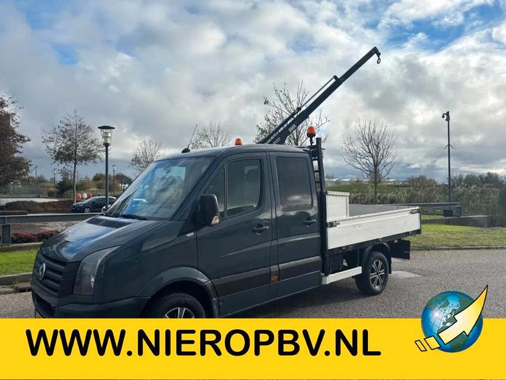 Volkswagen Crafter 2.0TDI Dubbelcabine Pick UP Airco Cruise, Auto's, Bestelauto's, Bedrijf, Te koop, Volkswagen, Diesel, Euro 5