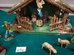 454 ], kerststal met beelden, Diversen, Kerst, Ophalen of Verzenden