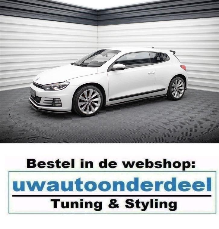 Maxton Design Spoiler Splitter Lip Geschikt voor Vw Scirocco, Auto diversen, Tuning en Styling, Verzenden