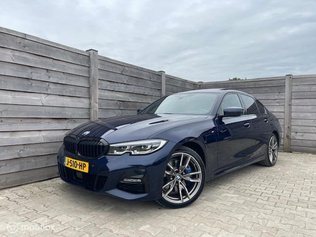 BMW 3-serie 330e HighExecutive M-SPORT-Schuifdak-Leder-Headu, Auto's, BMW, Bedrijf, Te koop, 3-Serie, ABS, Achteruitrijcamera