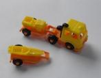Transportwagen met 2x oplegger 1986 = Kindersurprise/Ferrero, Verzamelen, Verrassingseieren, Hardplasticfiguren, Ophalen of Verzenden