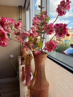 2 Vazen roze TS Collection + Bloesem - ALS NIEUW, Ophalen, Overige materialen, Overige kleuren, 50 tot 75 cm