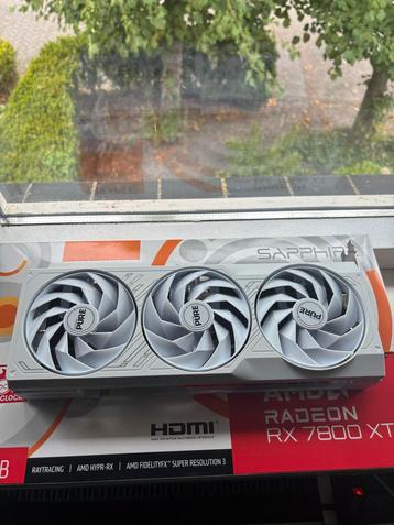 Sapphire RX 7800 XT Pure - Zo goed als nieuw! beschikbaar voor biedingen