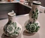 Delfts groene vaasjes, Antiek en Kunst, Antiek | Keramiek en Aardewerk, Ophalen of Verzenden
