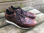 FRED DE LA BRETONIERE sneakers crocoprint maat 42, Bruin, Ophalen of Verzenden, Sneakers of Gympen, Zo goed als nieuw