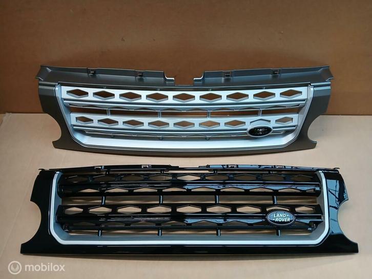 Grill Land Rover Discovery III 3 Gril Grille Zwart / Zilver, Auto-onderdelen, Carrosserie en Plaatwerk, Land Rover, Nieuw, Ophalen of Verzenden