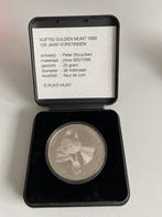 Zilveren 50 gulden munt 1990 100 jaar vorstinnen, Ophalen of Verzenden, Koningin Beatrix, 50 gulden, Zilver
