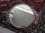 Decoratieve smeedijzeren spiegel., Ophalen, Minder dan 50 cm, Minder dan 100 cm