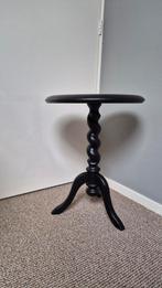 Ronde bijzettafel 44 cm, Huis en Inrichting, Tafels | Bijzettafels, Minder dan 55 cm, Rond, Hout, Ophalen