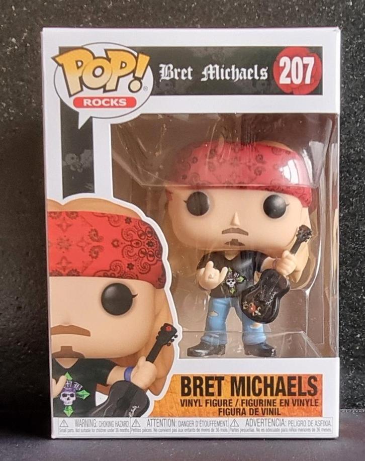 Funko Pop!, Bret Michaels, #207, Rocks
Poison, Verzamelen, Poppetjes en Figuurtjes, Zo goed als nieuw, Ophalen of Verzenden