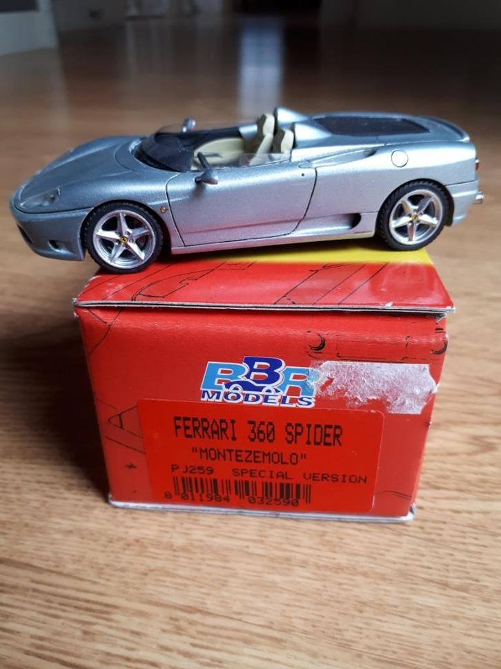 Ferrari 360 spider Montezemolo 50j, BBR 1/43, Hobby en Vrije tijd, Modelauto's | 1:43, Zo goed als nieuw, Auto, Overige merken