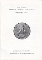 J. Schulman Verkooplijst Archaelogie / Munten 231 Oktober, Ophalen of Verzenden, Gelezen, Catalogus