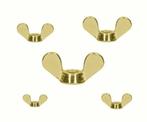 10 stuks messing vleugelmoeren m3 en m4 hobby, Verzenden, Nieuw, Palen