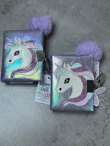 Unicorn Dagboek met Slot + Sleuteltje & Fluffy Pen – 2 stuks beschikbaar voor biedingen
