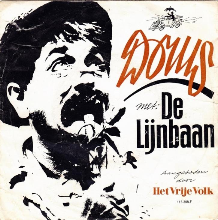 Dorus - De Lijnbaan / De laatste trein naar Rotterdam, Cd's en Dvd's, Vinyl Singles, Gebruikt, Single, Nederlandstalig, Ophalen of Verzenden
