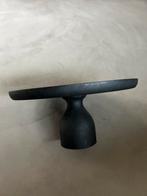 Zwart Houten Plateau - 40cm, Huis en Inrichting, Woonaccessoires | Kandelaars en Kaarsen, Gebruikt, Zwart, Ophalen of Verzenden