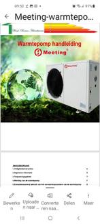 Warmtepomp Meeting MD30 D 12 kw Nieuw zwembad pomp., Doe-het-zelf en Verbouw, Ophalen, Nieuw, 800 watt of meer, Overige typen