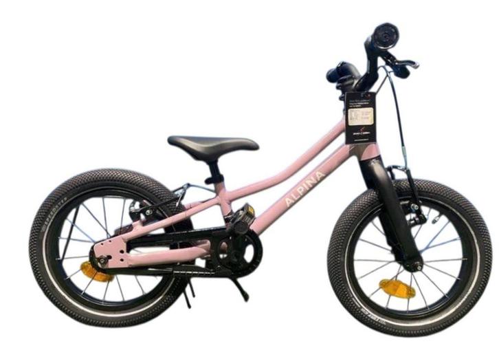 Alpina Zoof 14 Meisjes Pastel Violet Gloss 14 Inch 2025, Fietsen en Brommers, Fietsen | Meisjes, Nieuw