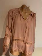 MARC AUREL blouse met kant maat S  origineel ZGAN, Marc Aurel, B, Ophalen of Verzenden, Zo goed als nieuw