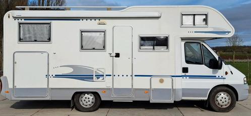 Adria 244 alkoof camper, Caravans en Kamperen, Campers, Particulier, tot en met 4, Integraal, Fiat, Diesel, 7 tot 8 meter, Ophalen