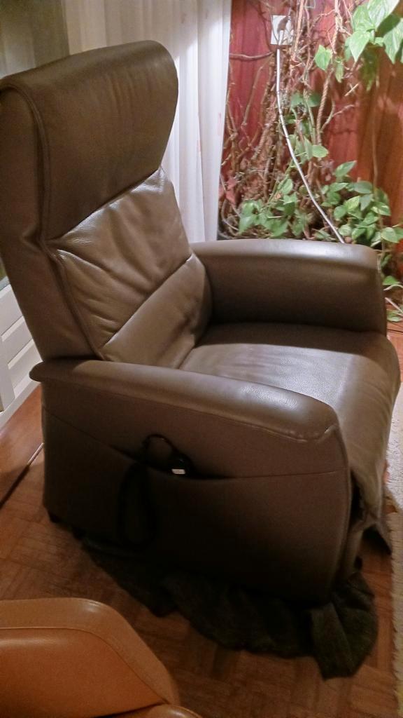 Easy Sit Sta Op Stoel - Comfortabel en Praktisch, Huis en Inrichting, Fauteuils, Gebruikt, Leer, 75 tot 100 cm, 75 tot 100 cm