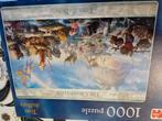 3x puzzel van 1000stukjes Compleet., Ophalen of Verzenden, Zo goed als nieuw