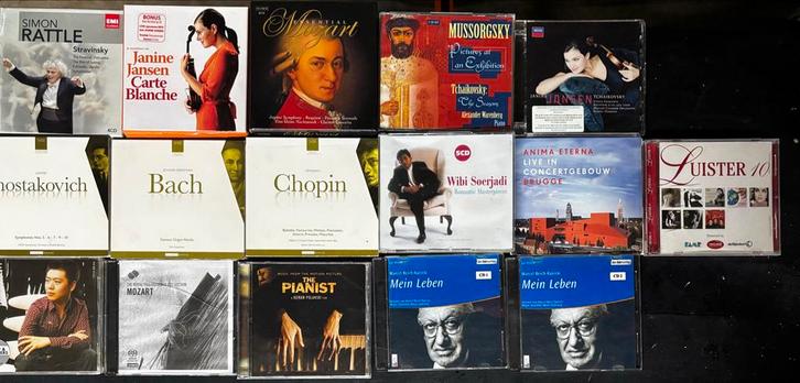 Prachtige Collectie Klassieke Muziek CD's, Cd's en Dvd's, Cd's | Klassiek, Gebruikt, Overige typen, Romantiek, Ophalen of Verzenden