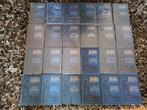 Jules Verne blauwe boeken 24x, Ophalen of Verzenden, Zo goed als nieuw, Jules Verne
