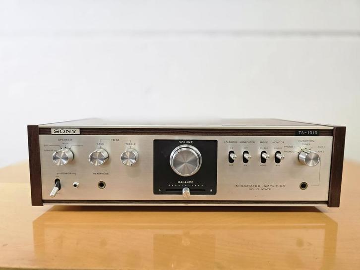 Vintage versterker / amplifier Sony TA-1010, Audio, Tv en Foto, Versterkers en Receivers, Gebruikt, Stereo, Sony, Ophalen